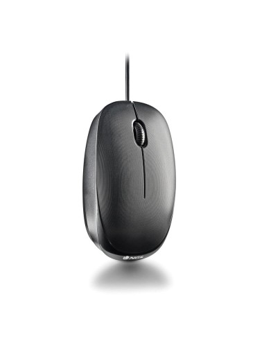 FLAME-C ratón Universal Ambidextro USB Tipo C Óptico 1000 DPI