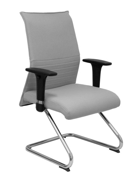 Sillón Albacete confidente patín bali gris claro