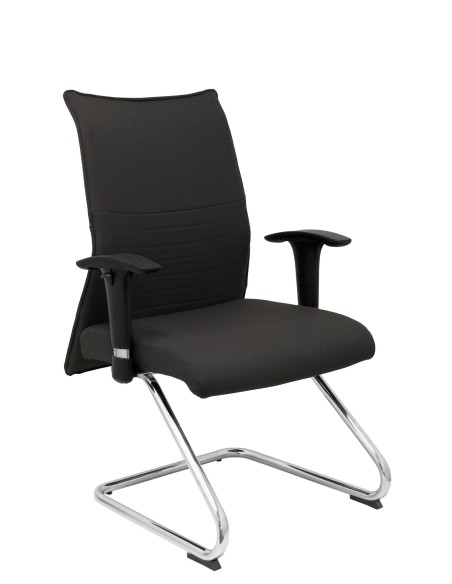 Sillón Albacete confidente patín bali negro