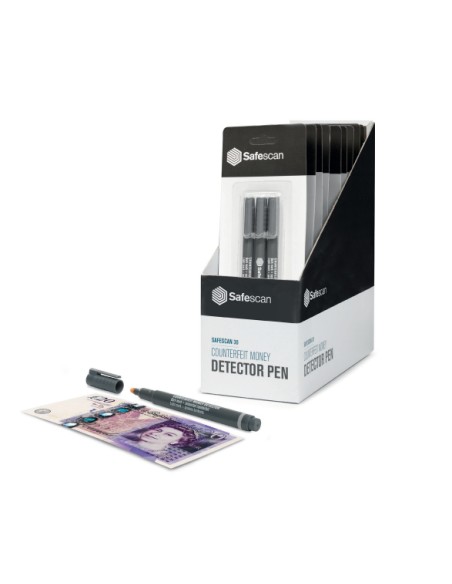 111-0379 detector de billetes falsos Negro 111-0379 - Pack de 30 unidades