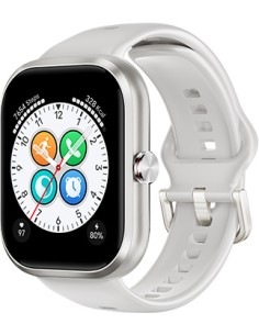 Choice Watch 4,95 cm (1.95") AMOLED Digital 410 x 502 Pixeles Pantalla táctil Blanco GPS (satélite)