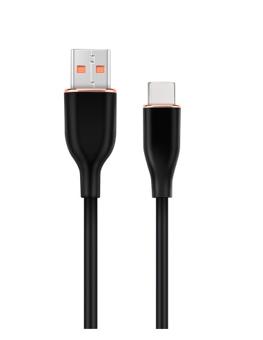 GMB Audio CC-USB2S-AMCM-1.5M-BK cable USB 1,5 m USB A USB C Negro