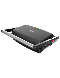 S96804200 sandwichera 1500 W Negro, Acero inoxidable