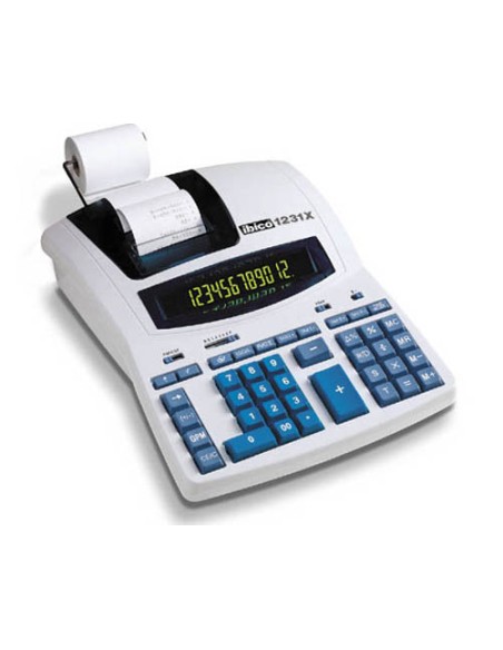 1231X calculadora Escritorio Calculadora de impresión Azul, Blanco