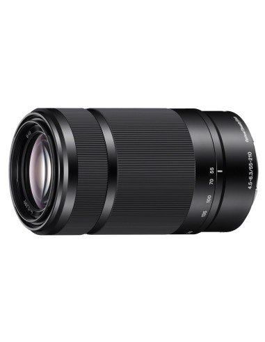 SEL55210 SLR Teleobjetivo Negro