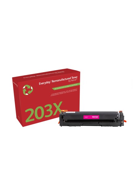Everyday Tóner Everyday Magenta remanufacturado de Xerox es compatible con HP 203X (CF543X), Capacidad alta