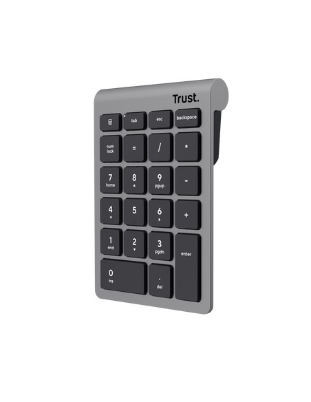 Xalas teclado numérico Portátil/PC RF inalámbrico Plata Xalas teclado numérico Portátil/PC RF inalámbrico Plata