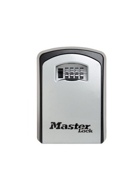 5403EURD caja portallaves y organizador Metal Negro, Gris