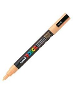 MARCADOR UNI POSCA PC3M COLOR NARANJA PALIDO 09 13MM