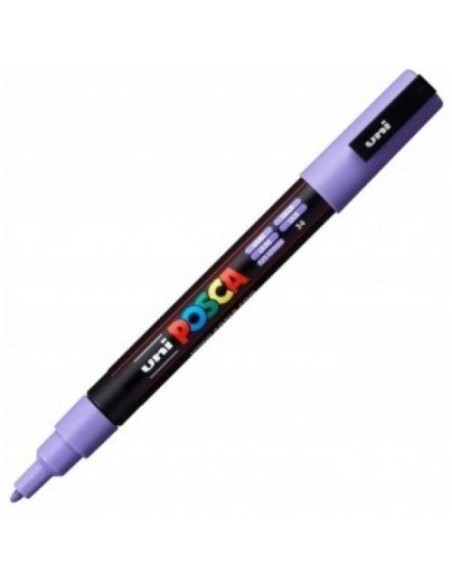 MARCADOR UNI POSCA PC3M COLOR LILA 09 13MM