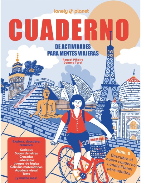 Cuaderno de actividades para mentes viajeras vol 5