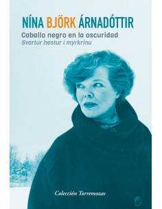 Caballo negro en la oscuridad