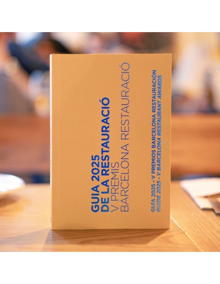 GUIA 2025 DE LA RESTAURACIO V PREMIS BARCELONA RESTAURACIO