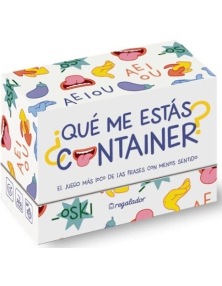  QUE ME ESTAS CONTAINER JUEGO DE MESA