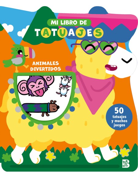 MI LIBRO DE TATUAJES ANIMALES DIVERTIDOS