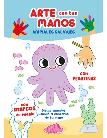 ARTE CON TUS MANOS ANIMALES SALVAJES