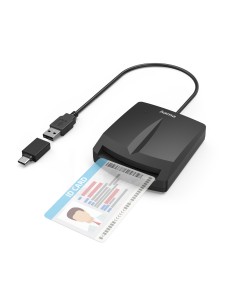00053398 lector de tarjeta USB Interno Negro