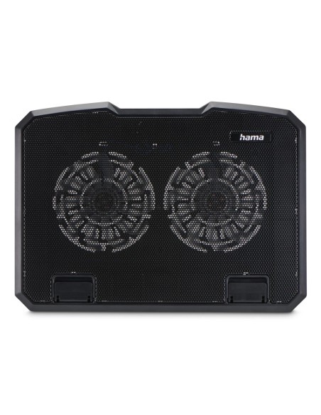 Black Metal almohadilla fría 39,6 cm (15.6") Negro