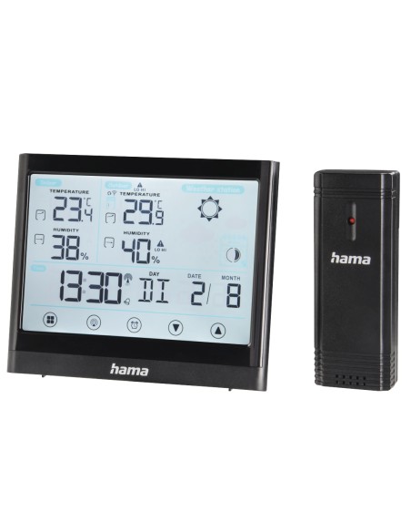 Full Touch Negro LED Batería