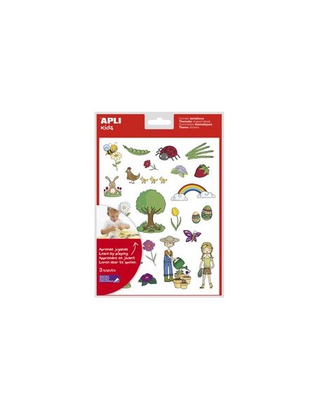 BLISTER 3 HOJAS GOMETS PRIMAVERA AUTOADHESIVOS