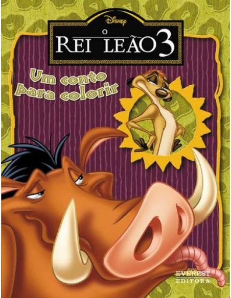 O REI LEAO 3 UM CONTO PARA COLORIR