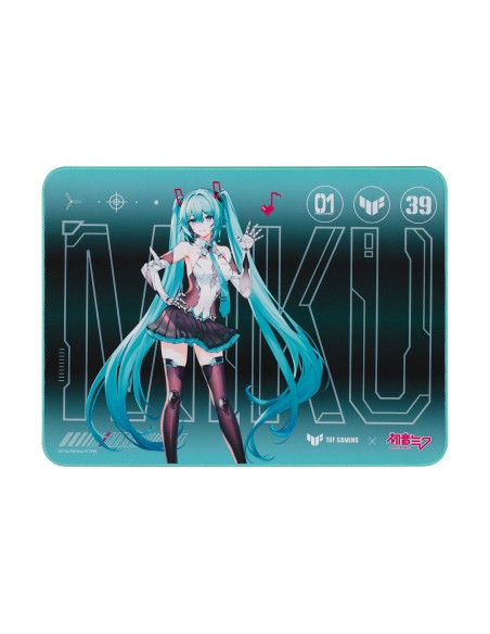 TUF Gaming P1 Hatsune Miku Edition Alfombrilla de ratón para juegos Turquesa TUF Gaming P1 Hatsune Miku Edition Alfombrilla de ratón para juegos Turquesa