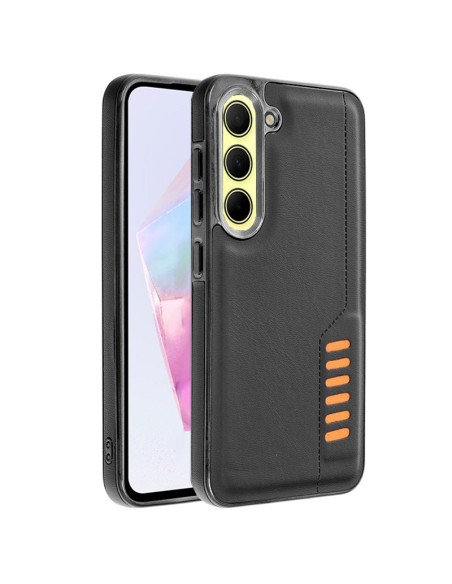 Milano funda para teléfono móvil 16,8 cm (6.6") Negro, Naranja