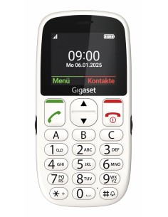 GL395 5,59 cm (2.2") 90 g Blanco Teléfono para personas mayores