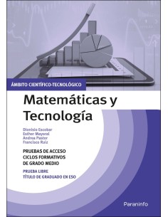 Temario pruebas de acceso a ciclos formativos de grado medio Ambito cientifico tecnologico Matematicas y Tecnologia