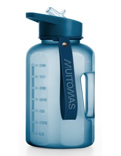 WBOTTLE1200BL botella y recipiente de viaje 1200 ml Plástico Botella de goteo