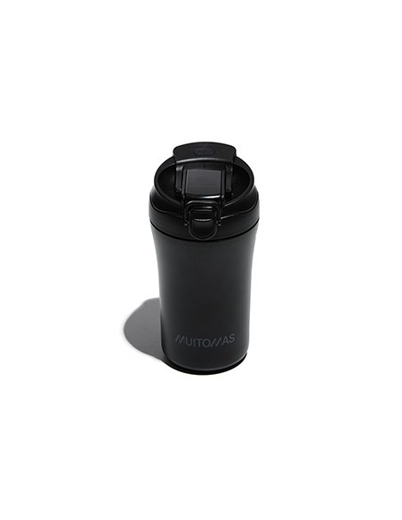WBOTTLETH350BK taza de viaje 350 ml Negro Acero inoxidable