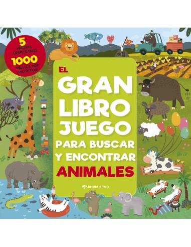 El gran libro juego para buscar y encontrar animales