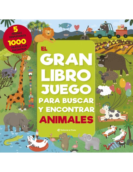 El gran libro juego para buscar y encontrar animales