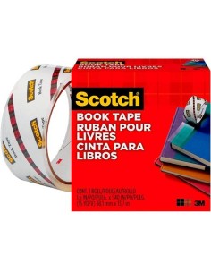SCOTCH CINTA ADHESIVA 845 PARA REPARACIÓN DE LIBROS 38,1MMX13,7M PP TRANSPARENTE