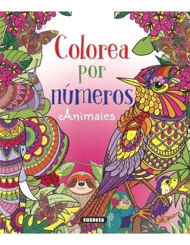 Animales colorea por numeros