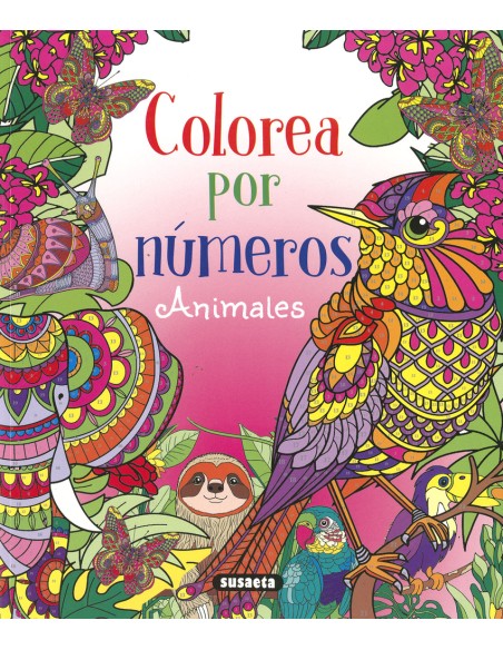 Animales colorea por numeros