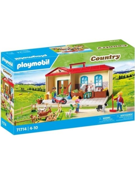 MALETIN GRANJA PLAYMOBIL