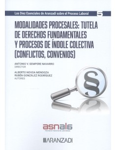 Modalidades procesales tutela de derechos fundamentales y procesos de indole colectiva