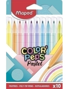 ROTUL. MAPED COLOR´PEPS PASTEL EST.10 - 1 unidad - 845469