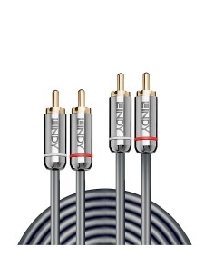 35345 cable de audio 1 m 2 x RCA Antracita 2