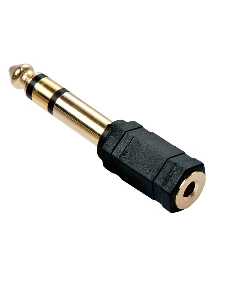 35620 cambiador de género para cable 6.3mm 3,5mm Negro