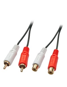 35671 cable de audio 2 m 2 x RCA Negro, Rojo, Blanco