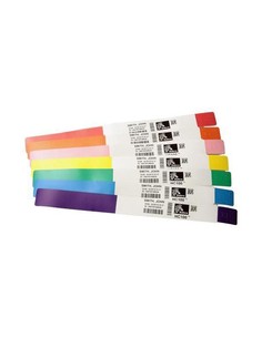 Z-Band UltraSoft Verde, Blanco Pulsera de hospital