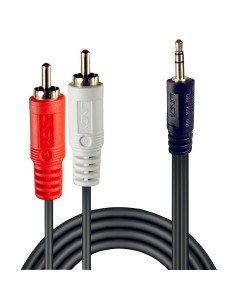 35685 cable de audio 10 m 2 x RCA 3,5mm Negro 2