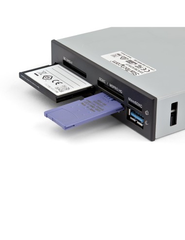 Lector Interno USB 3.0 para Tarjetas Memoria Flash con Soporte para UHS-II