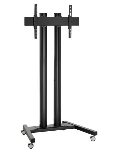 TD1884 165,1 cm (65") Soporte de suelo con ruedas para pantalla plana Negro