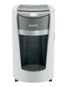 Destructora de Papel IQ OptiMax Office Microcorte Seguridad P5 35L - Blanca