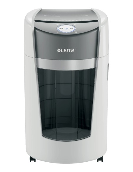 Destructora de Papel IQ OptiMax Office Microcorte Seguridad P5 35L - Blanca