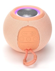 Boom Altavoz para fiestas Color melocotón 6 W