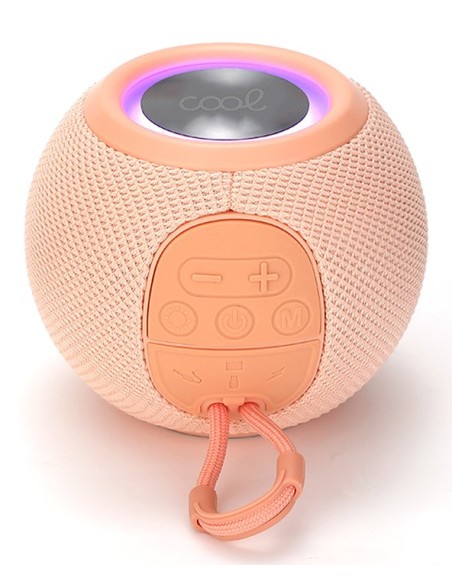 Boom Altavoz para fiestas Color melocotón 6 W